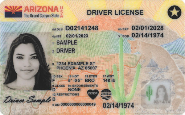 AZ Driver License
